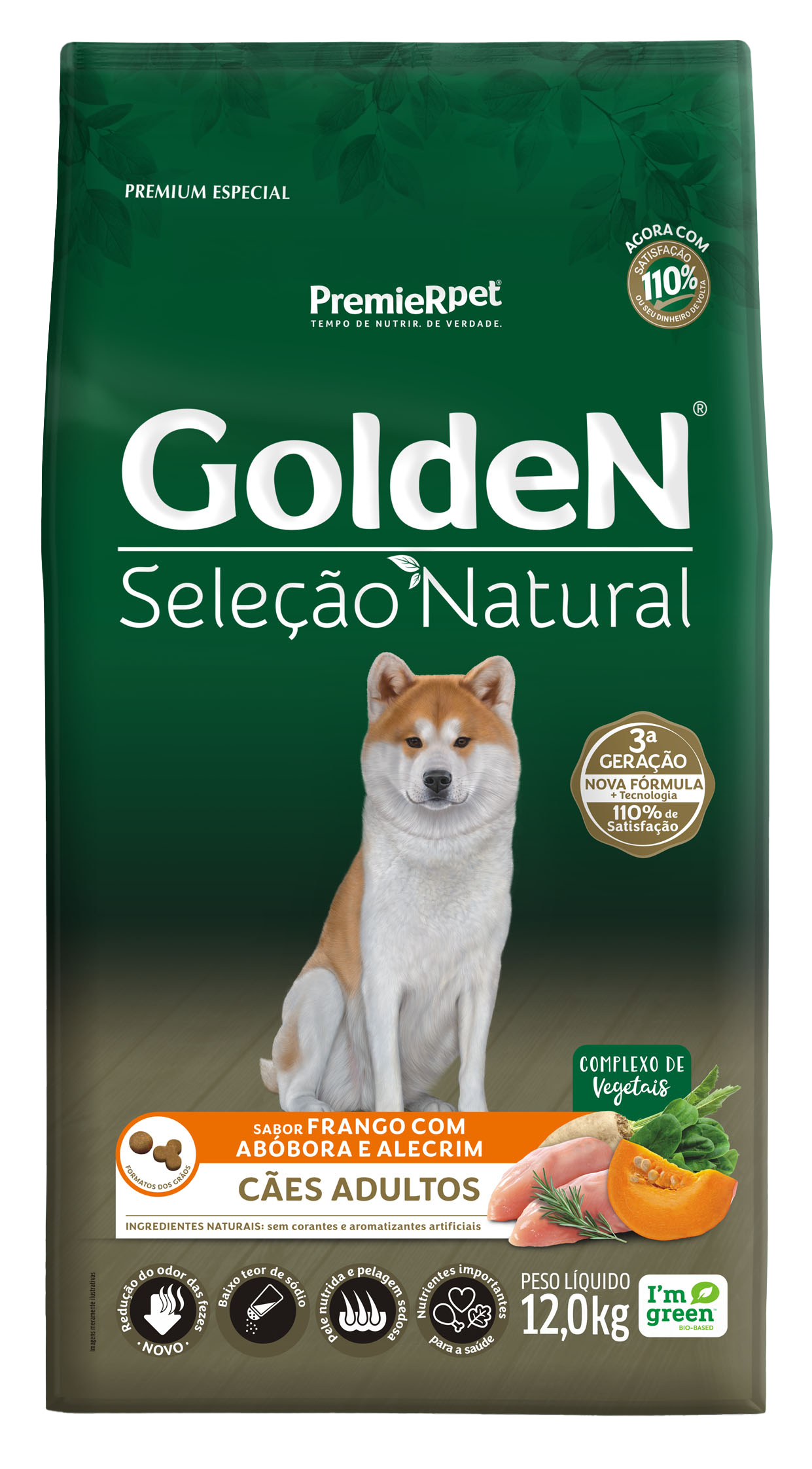 Comprar Ração Golden Seleção Natural para Cães Adultos Sabor