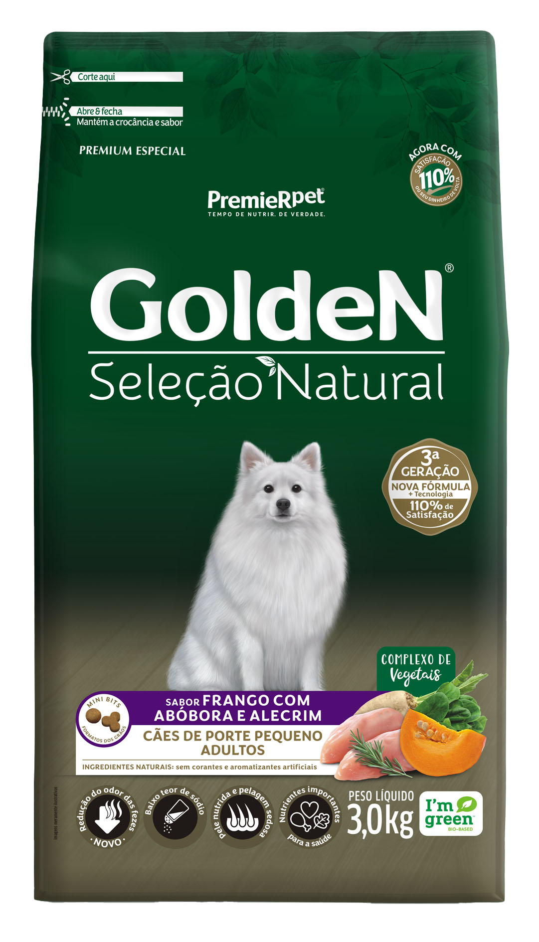 Comprar Ração Golden Seleção Natural para Cães Adultos de Porte