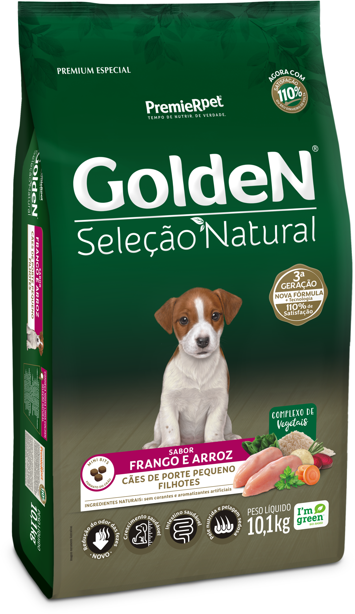 Comprar Ração Golden Seleção Natural Mini Bits para Cães Filhotes