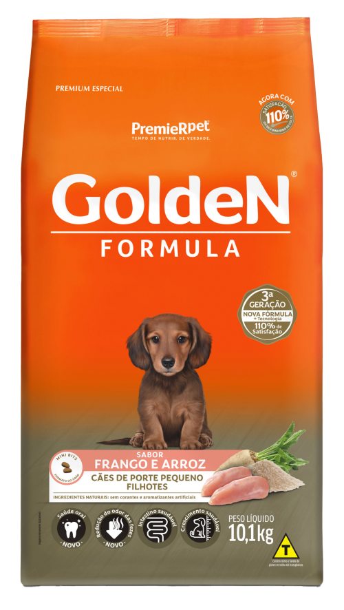 Comprar Ração Golden Fórmula Mini Bits para Cães Filhotes de Porte