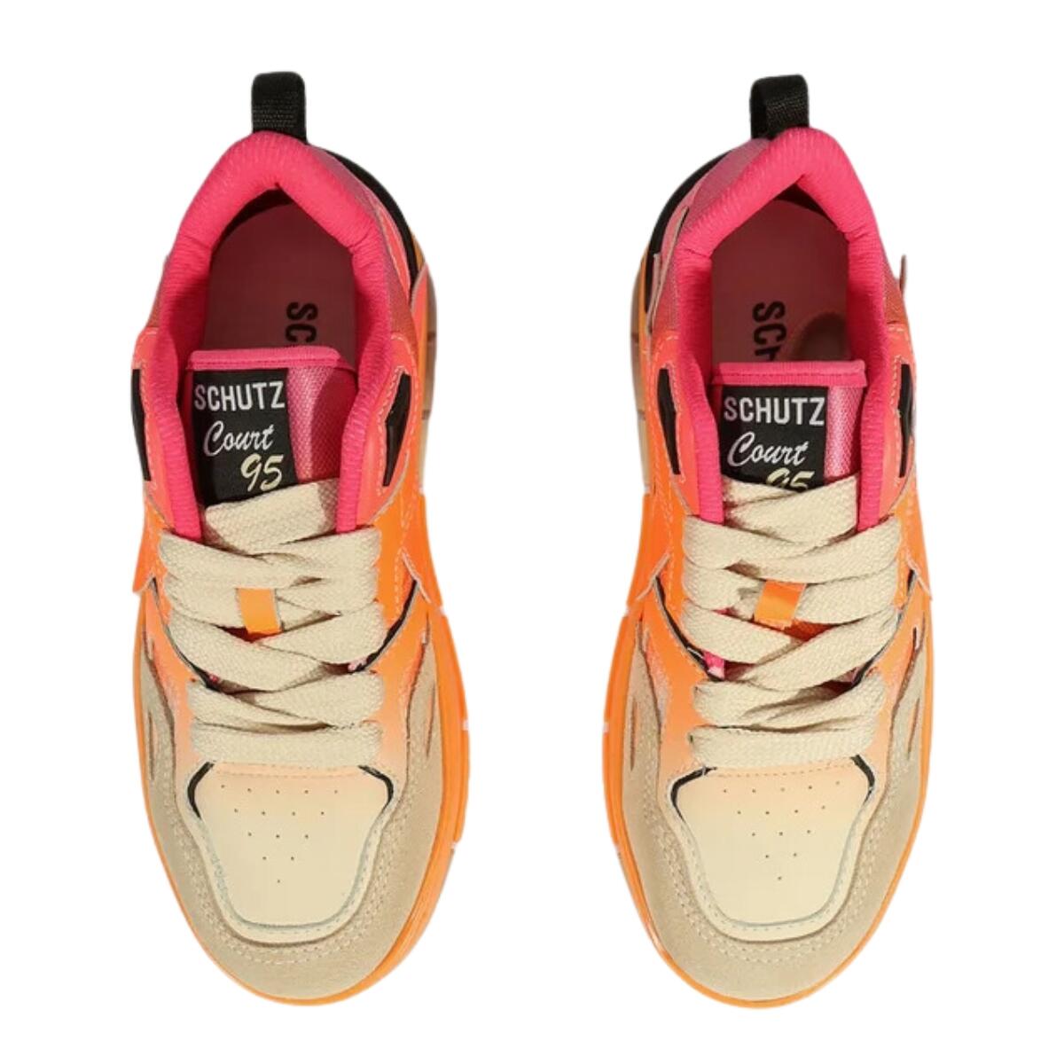 Comprar Tênis Court 95 Feminino Multicolor Lançamento Schutz