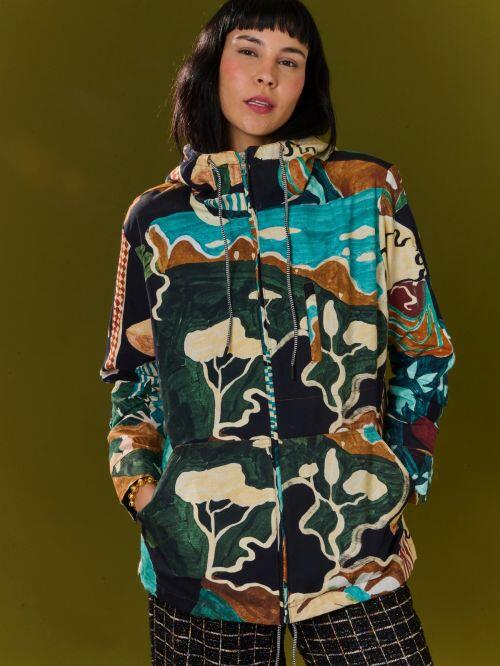 Comprar PARKA SÉRPICO ESTAMPA COLHEITA