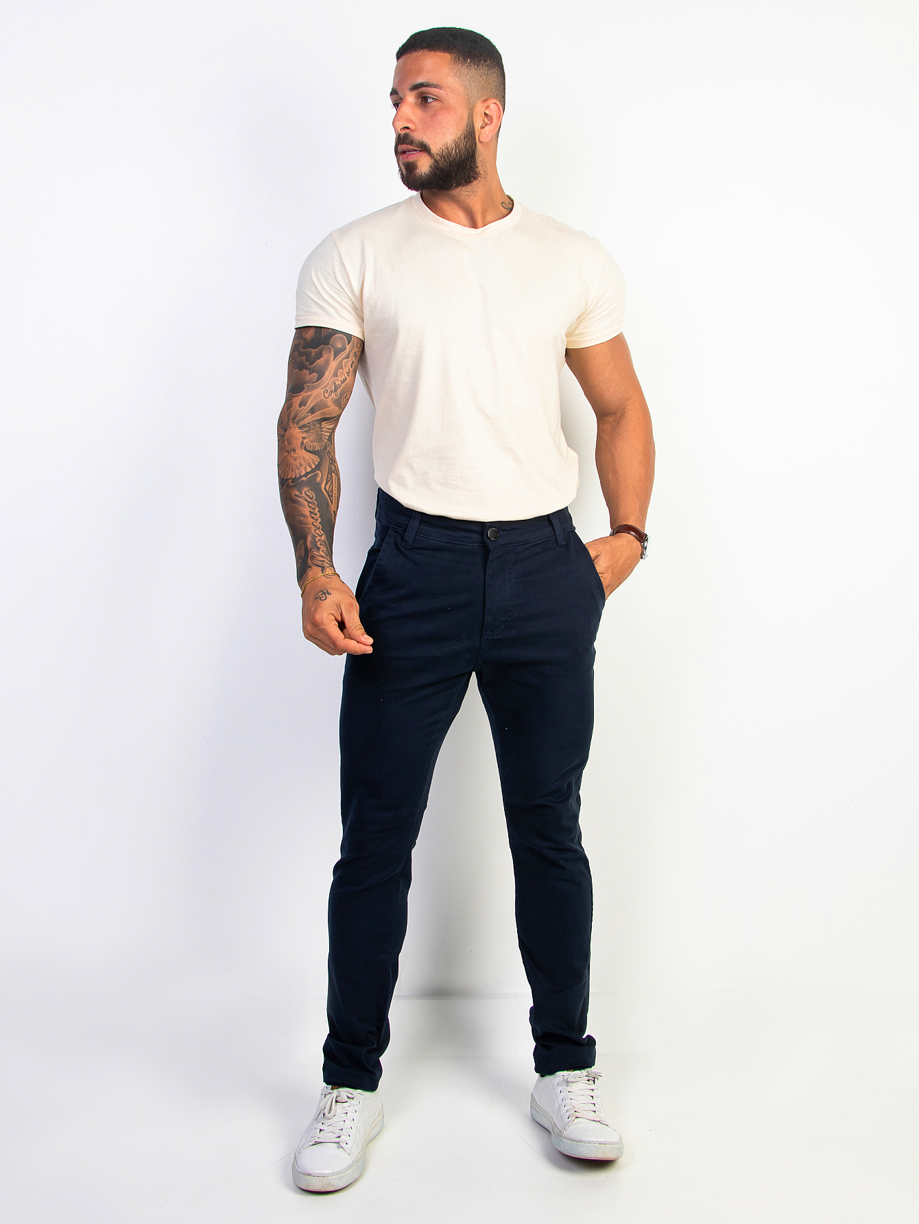 Fino Azul Calca Sport Fino CALÇA SPORT FINO – Moda Mannia, image size:1340x1785