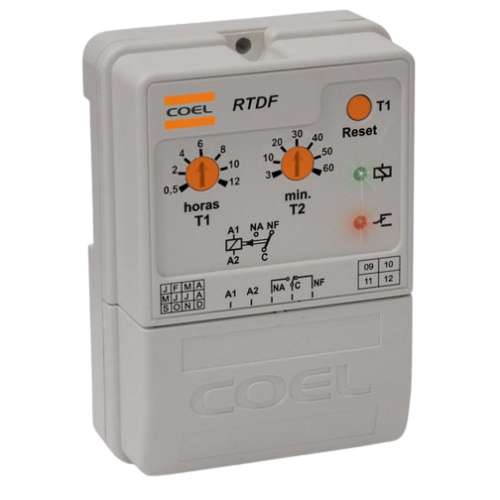Otdf Rtdf Comprar ICEMATIC TEMPORIZADOR RTDF/12H/60MIN BIVOLT TIMER CÍCLICO COEL