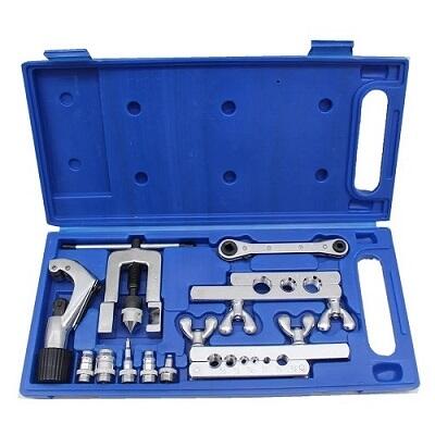 Comprar FLANGEADOR TUBOS 1/8 A 3/4 C/CORTADOR+ALARGADOR+CHAVE