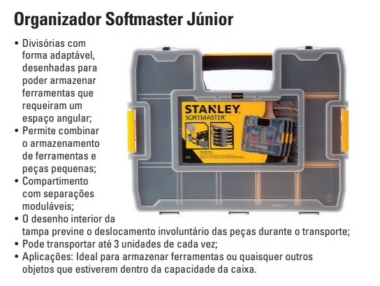 Comprar CAIXA PLASTICA TIPO MALETA ORGANIZADORA 30cm X 21cm X 6cm