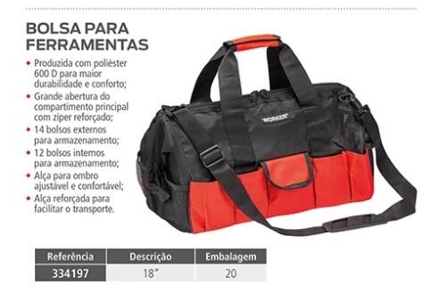 lifework Comprar MALA DE FERRAMENTAS 18 POLEGADAS (tamanho: 47x20x26cm