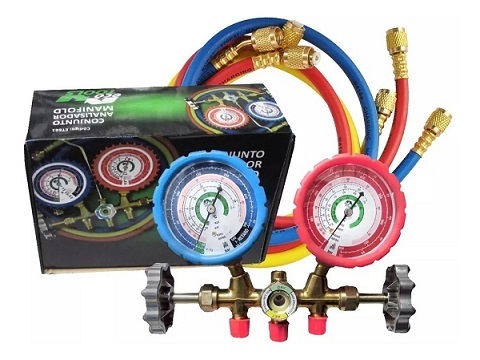 Manipol R32 Comprar MANIFOLD REFRIGERAÇÃO R32/R22/R404A/R407C/R410A C/MANG.90cm ...