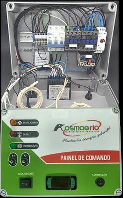 QUADRO COMANDO CAMARA FRIA CONGELADOS UC 4 A 5HP 380V/3F OSMAG C32866