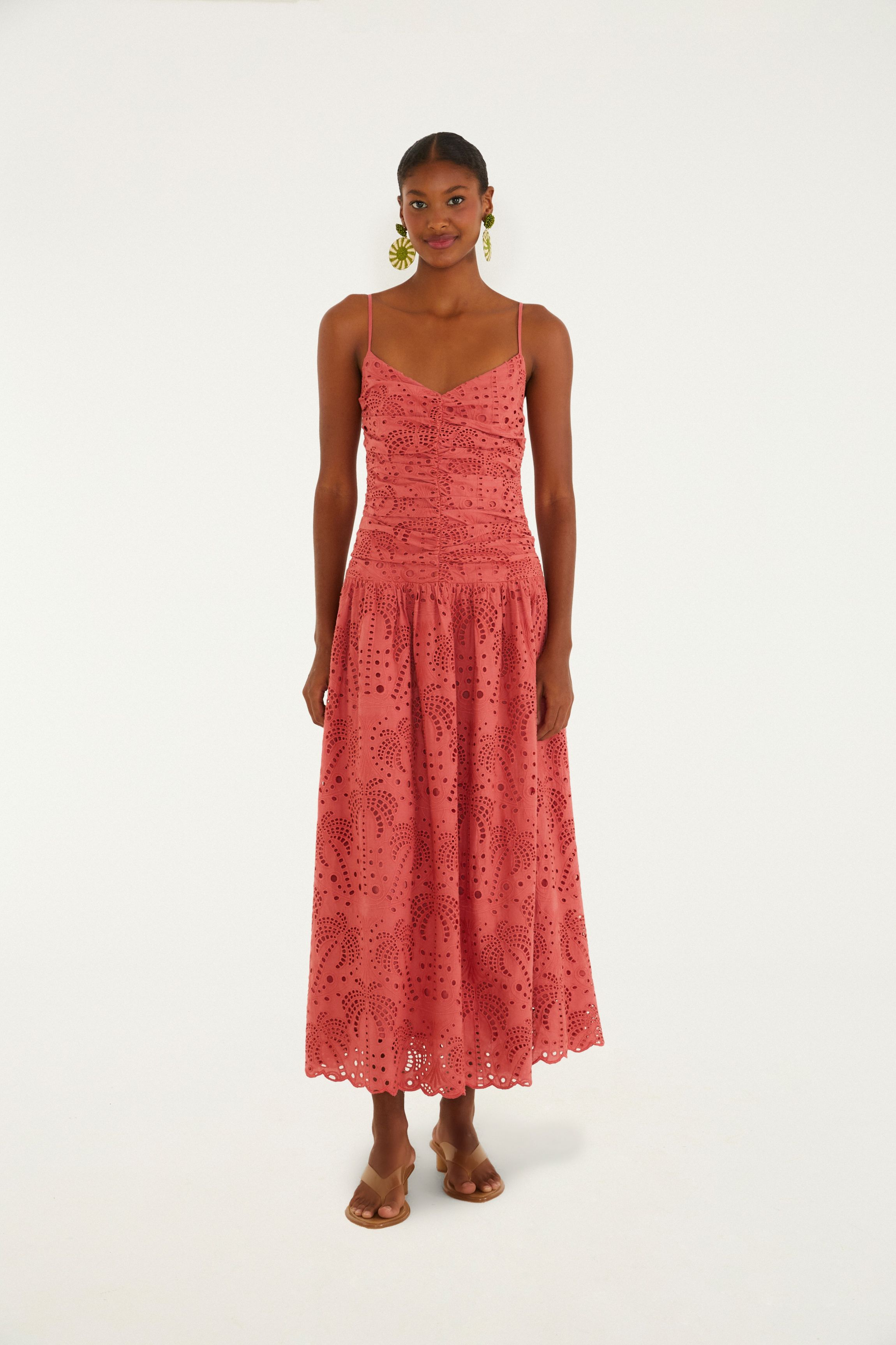 Comprar 345605 Vestido Franzido Afrodite Farm a partir de R