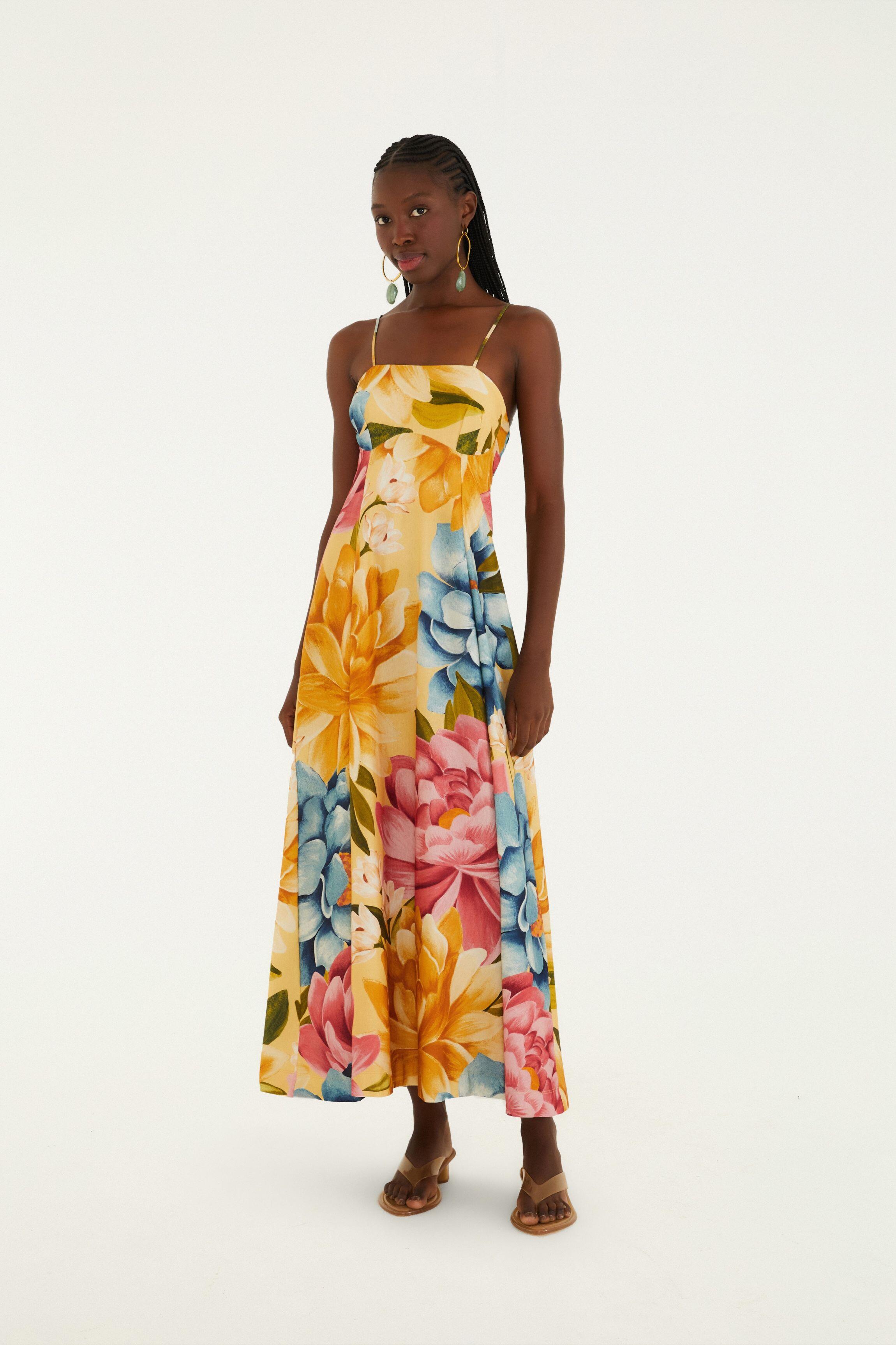 Comprar 347036 Vestido Cropped Flor - Farm