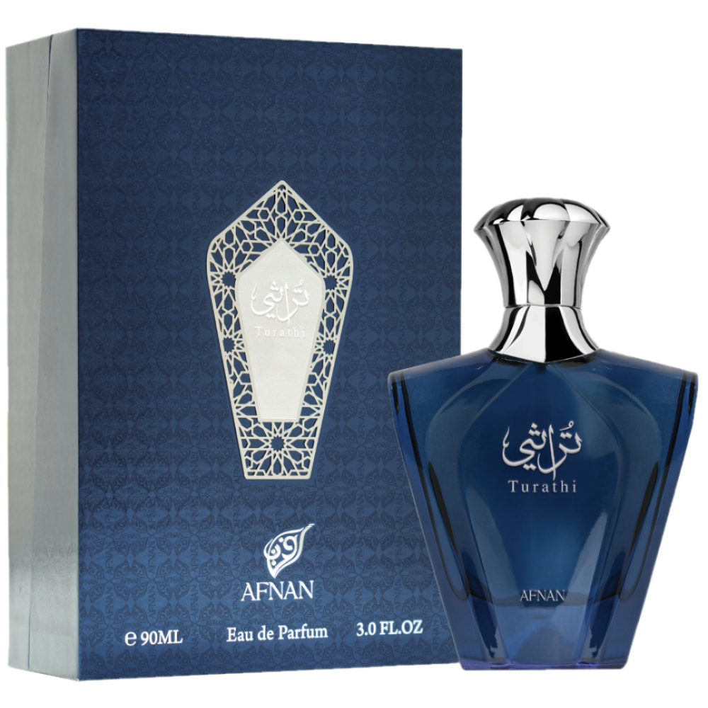 香水(男性用) AFNAN Turathi Blue Eau de Parfum 90ML Comprar Perfume Afnan Turathi Blue - a partir de R$302,82 - Rainha