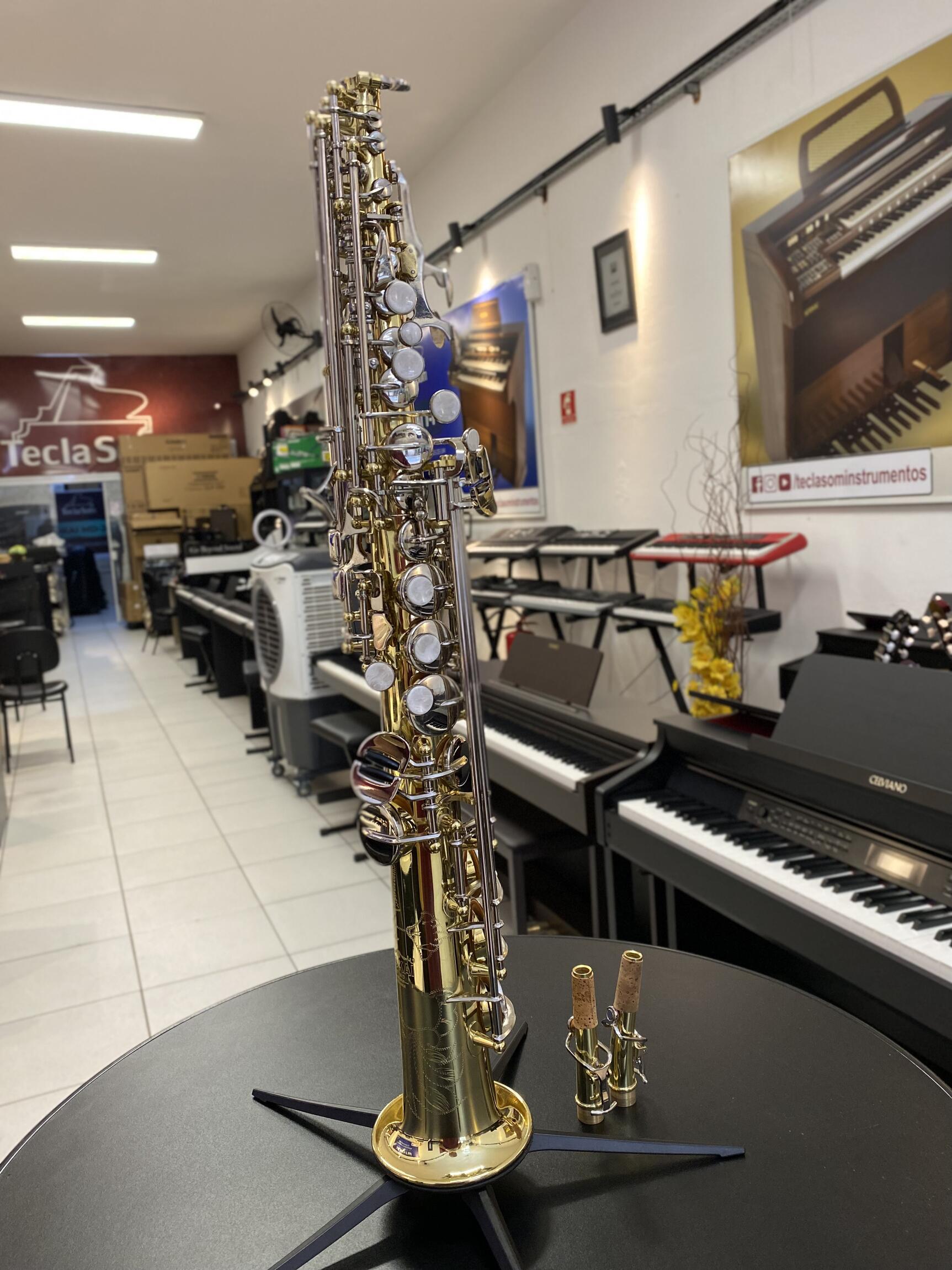 Saxofone Soprano Tokai TSS-200LN | Qualidade e Performance - a Saxofone Soprano Tokai TSS-200LN | Qualidade e Performance - a