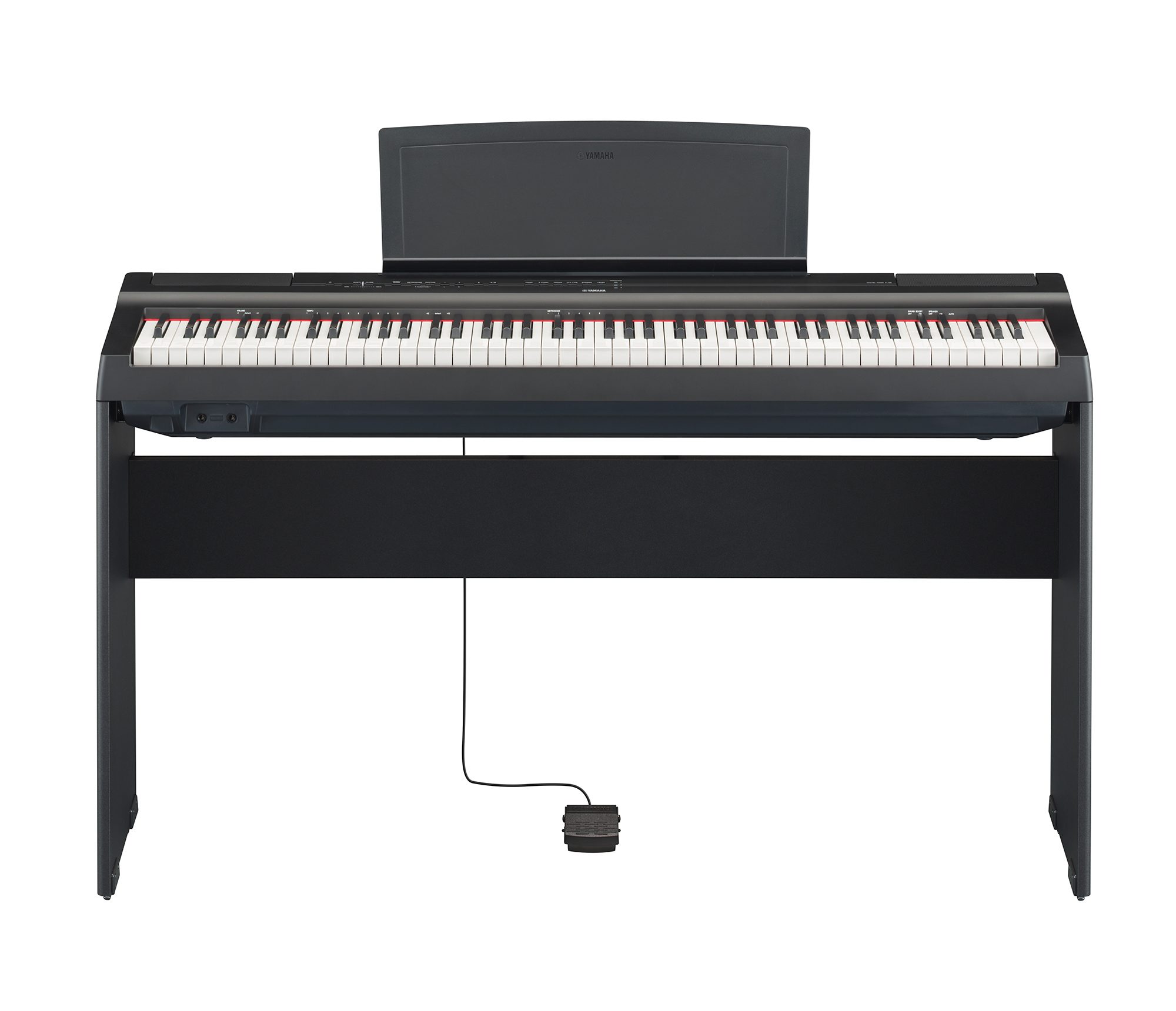 Comprar Piano Digital Portatil Yamaha + Estante P-125B - Teclasom