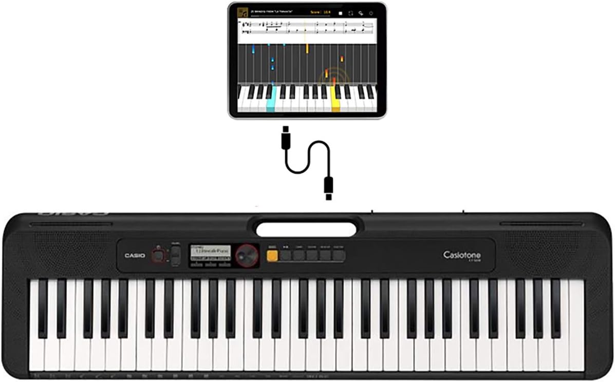 Comprar Teclado Musical Casiotone Casio CT-S200BKC2-BR Basico