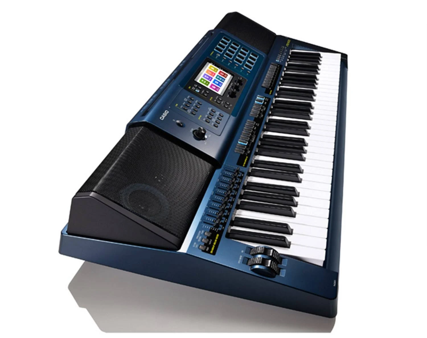 Comprar Teclado Musical Casio MZ-X500K2-BR Arranjador Digital Azul