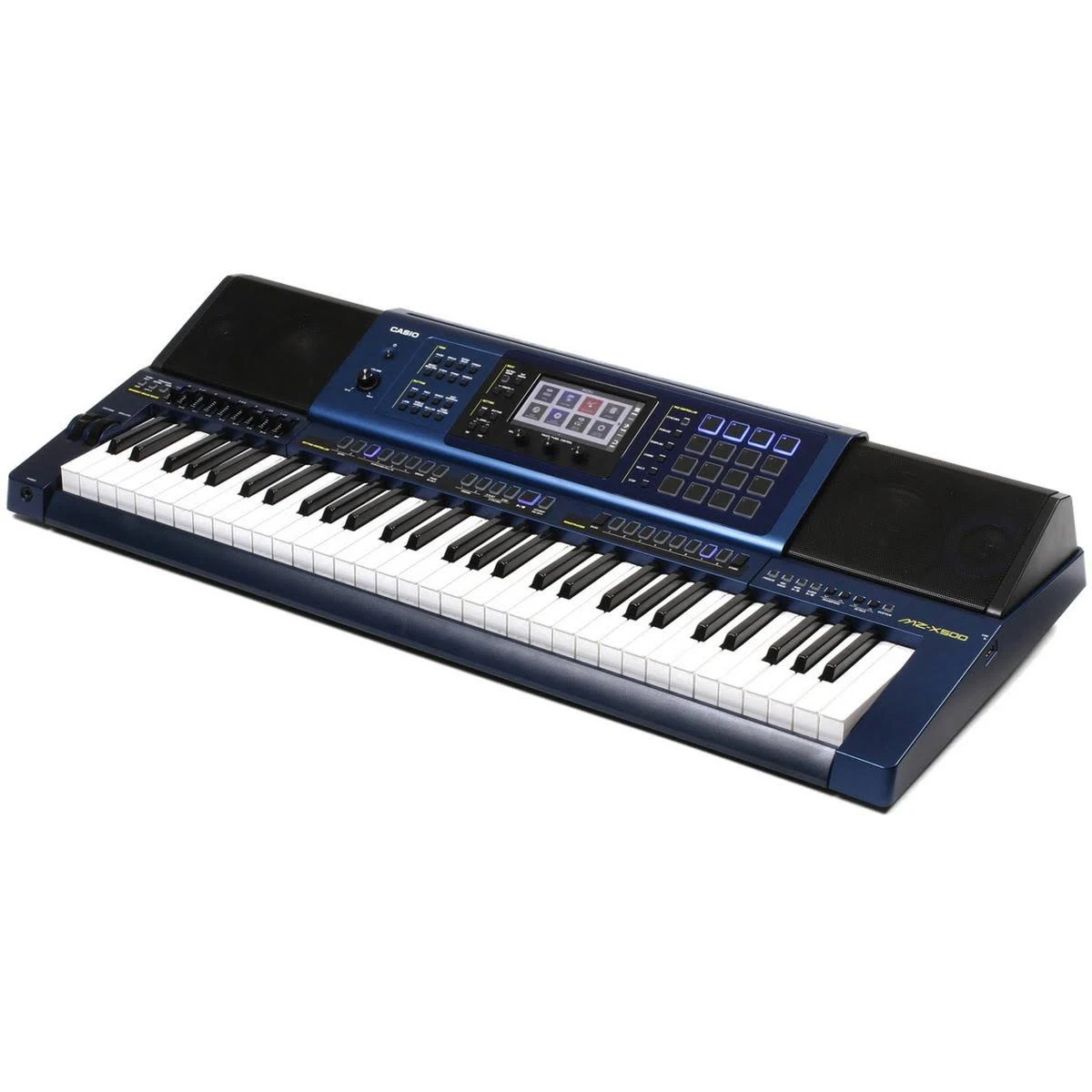 Comprar Teclado Musical Casio MZ-X500K2-BR Arranjador Digital Azul