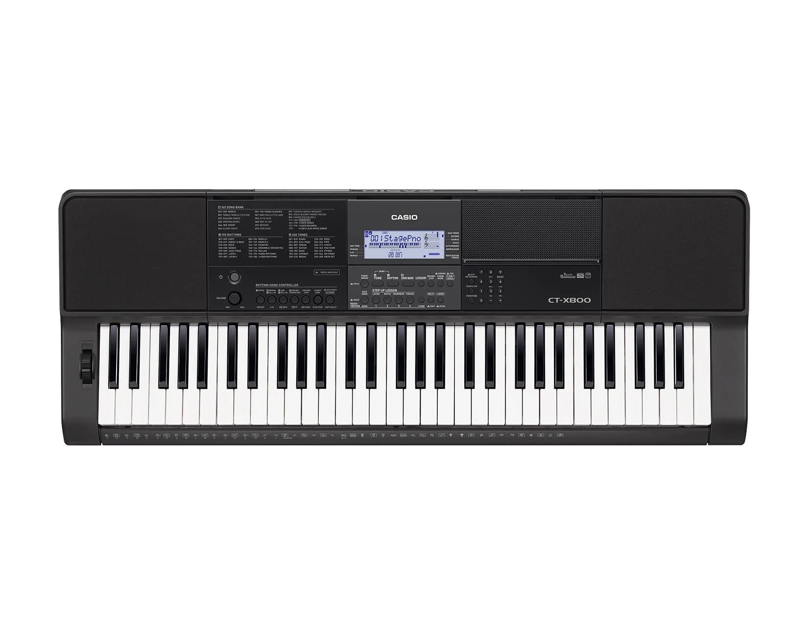 Comprar Teclado Musical Casio CT-X800C2-BR Digital Intermediario