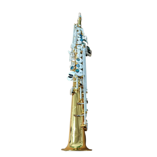 ジョルノ Comprar Sax Soprano Reto Todel Fixo Sib Tokai TSS-300GP Dourado