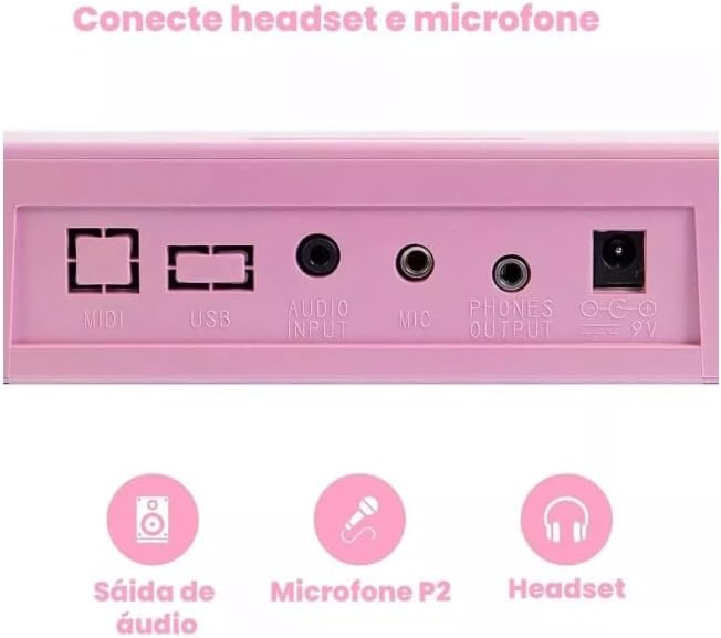 Comprar Teclado Musical ROSA MXT modelo: M-T1280PK