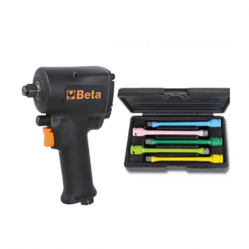 Combo: Mini Chave de Impacto + Jogo de 5 Barras de Torção - R$1.999,00