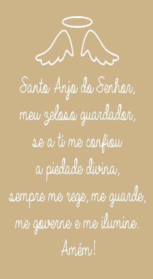 MANTA DE TRICÔ - LINHA TEMÁTICA - SANTO ANJO