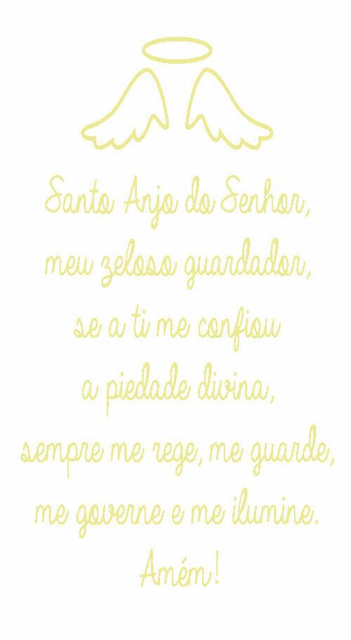 MANTA DE TRICÔ - LINHA TEMÁTICA - SANTO ANJO