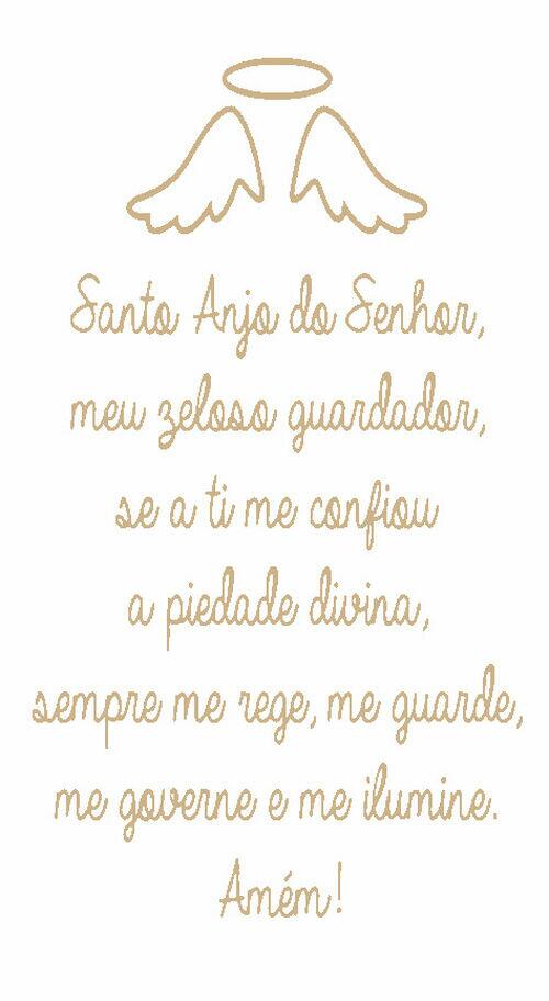 MANTA DE TRICÔ - LINHA TEMÁTICA - SANTO ANJO