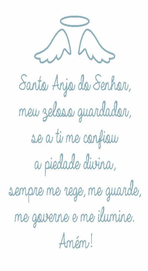 MANTA DE TRICÔ - LINHA TEMÁTICA - SANTO ANJO