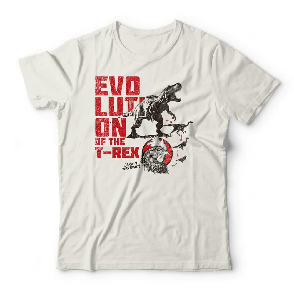 Camiseta Evolution Of The T-Rex | Studio Geek - a partir de R$85,40