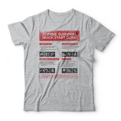 Camiseta Zombie Survival Guide | Studio Geek - a partir de R$85,40