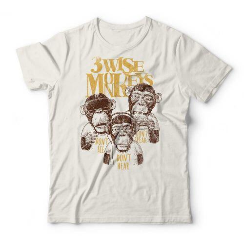 90s NIKE Three Wise Monkeys Tシャツ USA製 Camiseta Three Wise Monkeys | Studio Geek - a partir de R$85,40