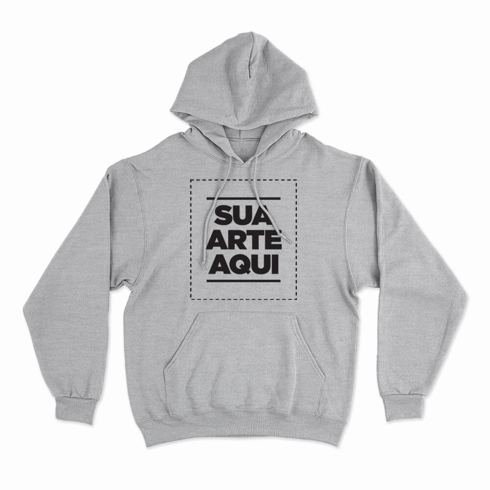 Moletom Com Capuz Personalizado Envie a sua arte Studio Geek
