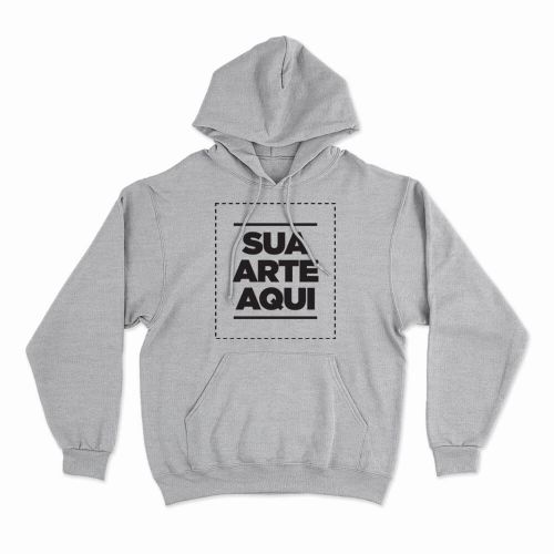 Moletom Com Capuz Personalizado Envie a sua arte Studio Geek