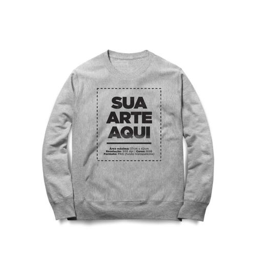 Moletom Personalizado Envie a sua arte Studio Geek