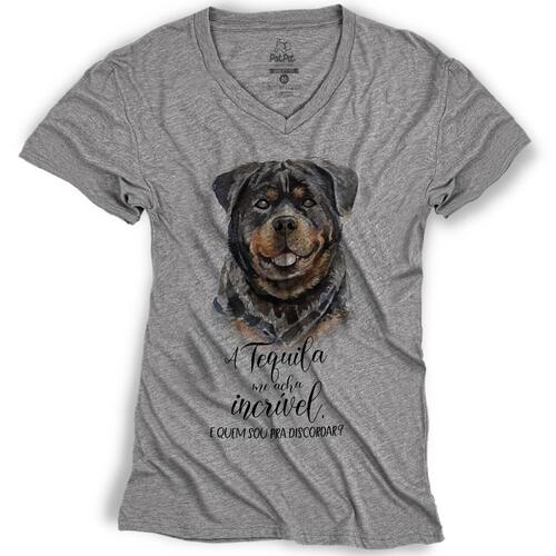 Camiseta Personalizada Meu Rottweiler me Acha Incrvel