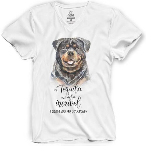 Camiseta Personalizada Meu Rottweiler me Acha Incrvel