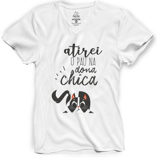Camiseta Atirei o Pau na Dona Chica
