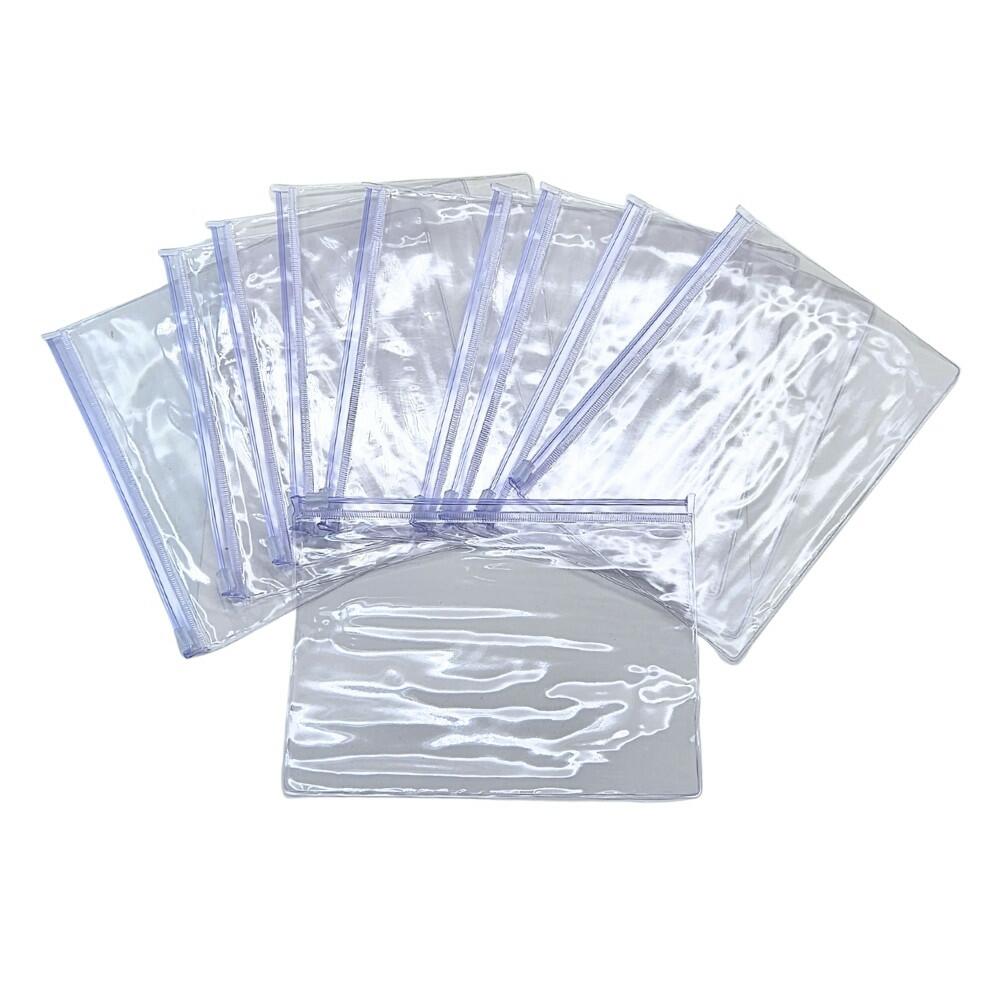 Comprar Pasta Zip Zap 15x21 cm A5 Transparente Cristal - de R$358