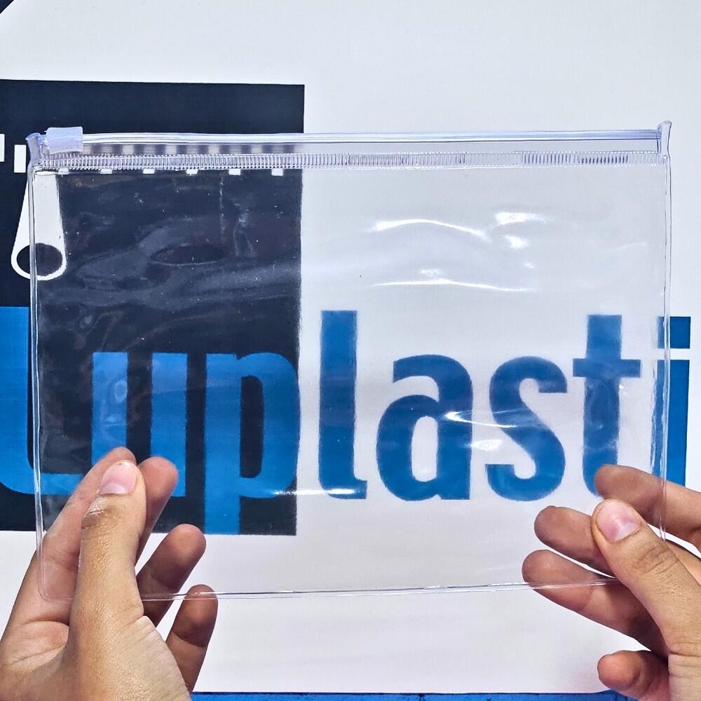 Comprar Pasta Zip Zap 15x21 cm A5 Transparente Cristal - de R$358