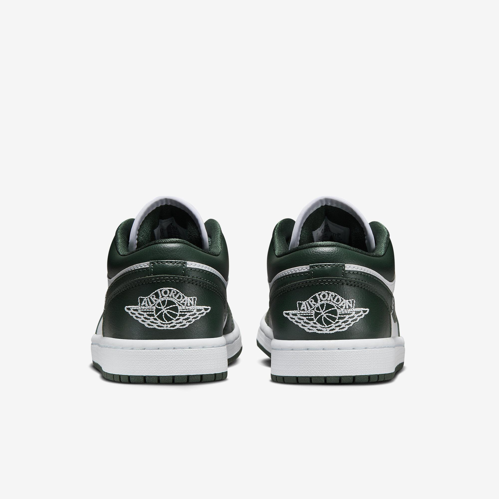 Tênis Air Jordan 1 Low - Verde e Branco