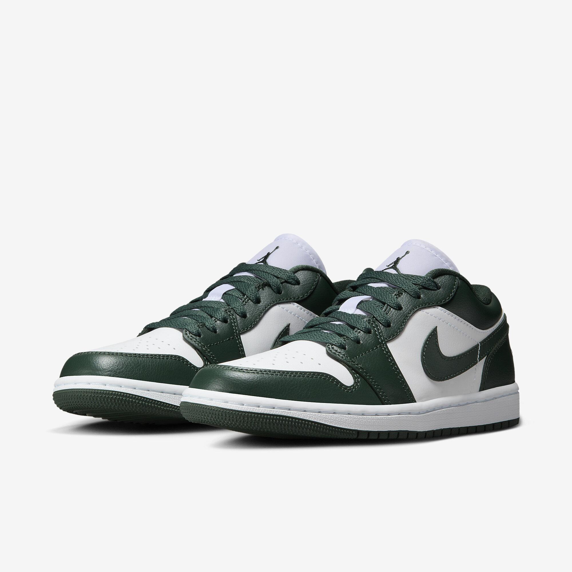 Tênis Air Jordan 1 Low - Verde e Branco