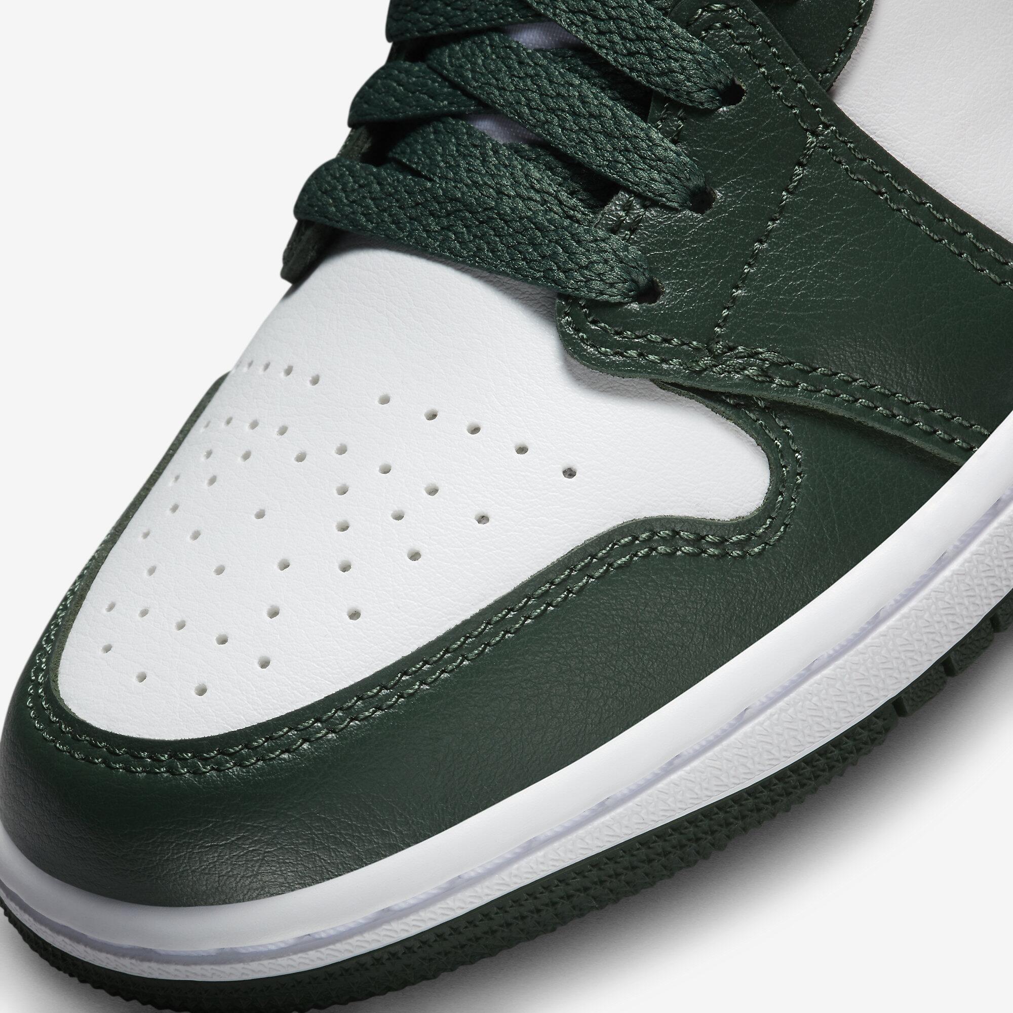 Tênis Air Jordan 1 Low - Verde e Branco