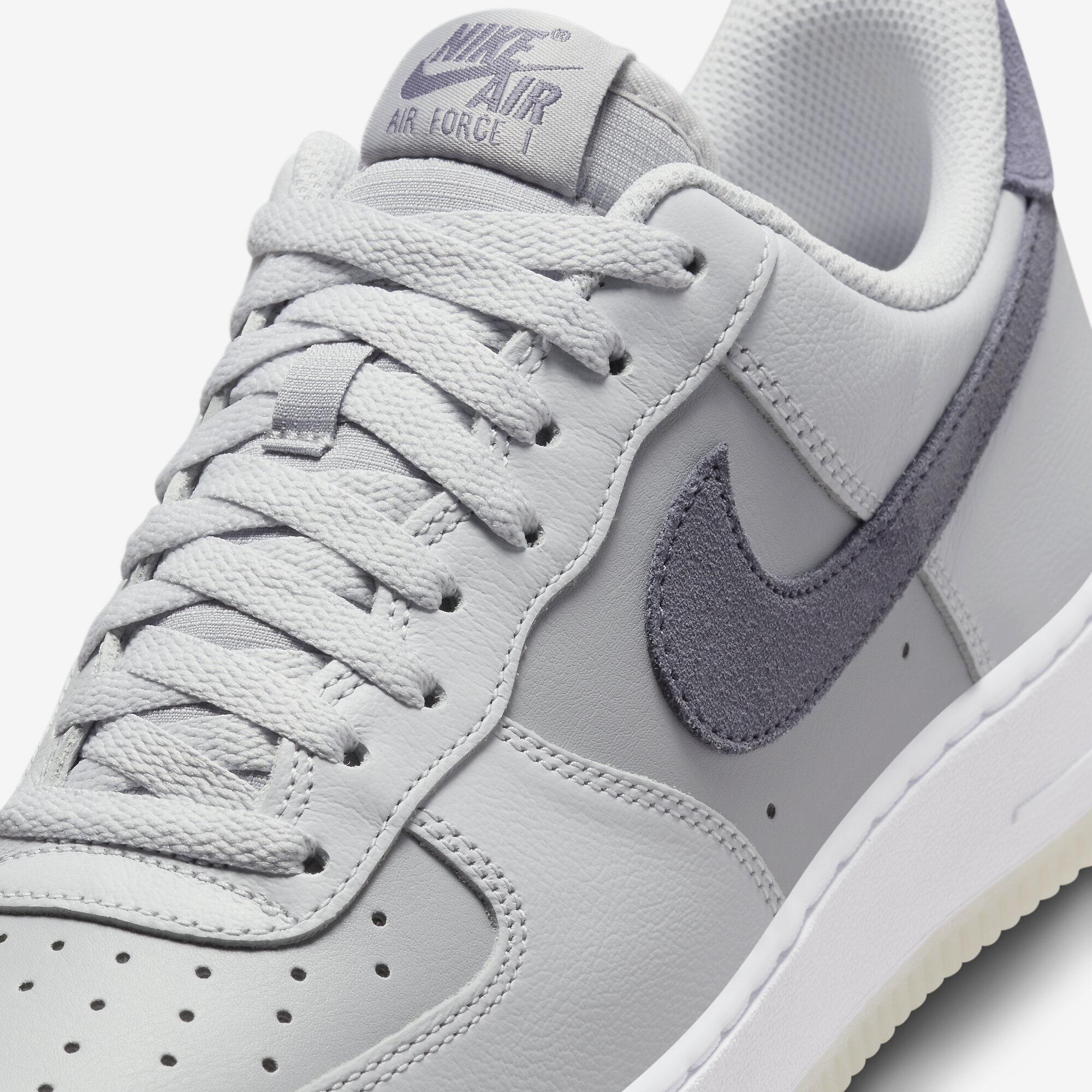 Tênis Nike Air Force 1 07 - Cinza - Sneakers New - Site Oficial