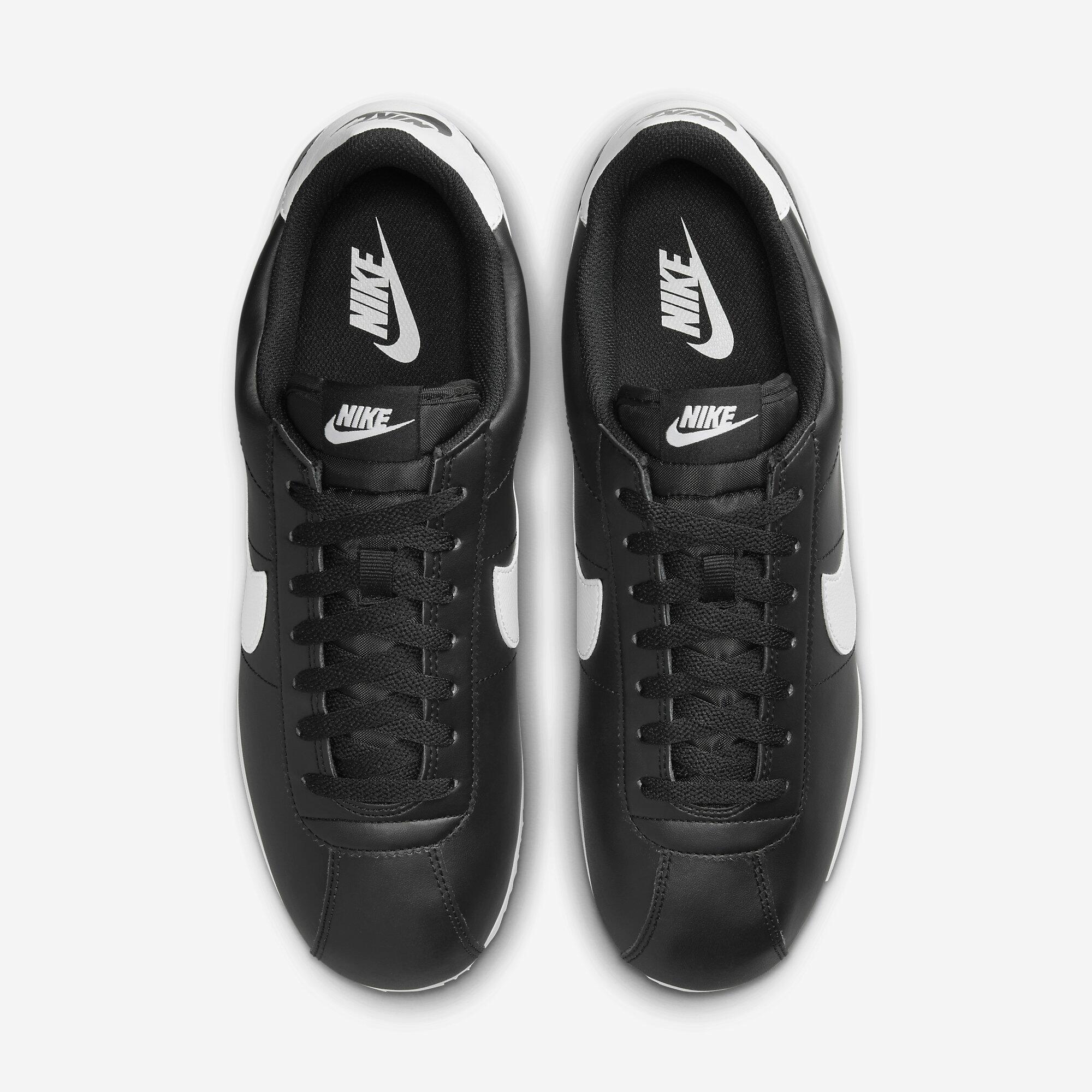Tênis Nike Cortez Feminino - Preto e Branco