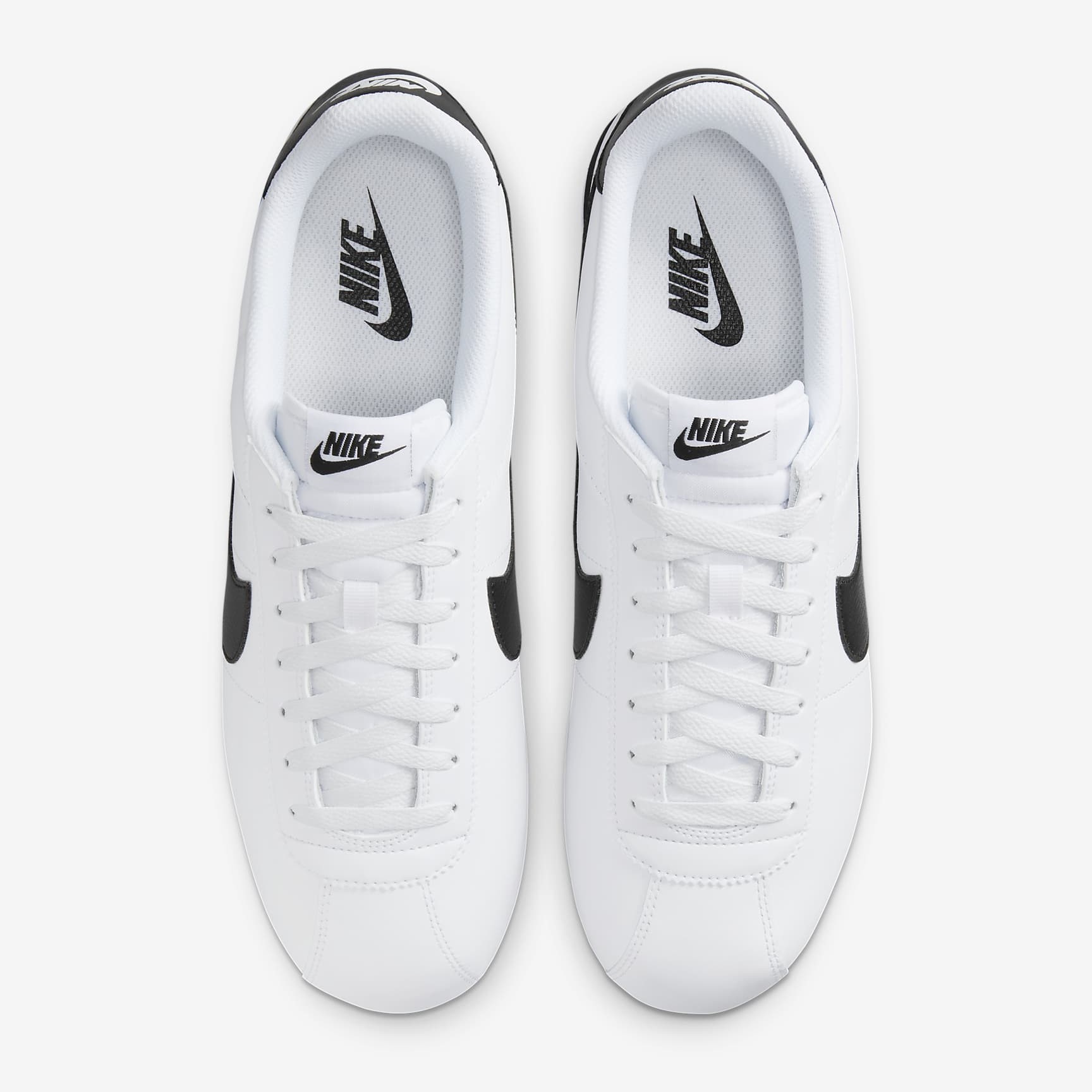 Tênis Nike Cortez Feminino - Branco e Preto - Sneakers New - Site