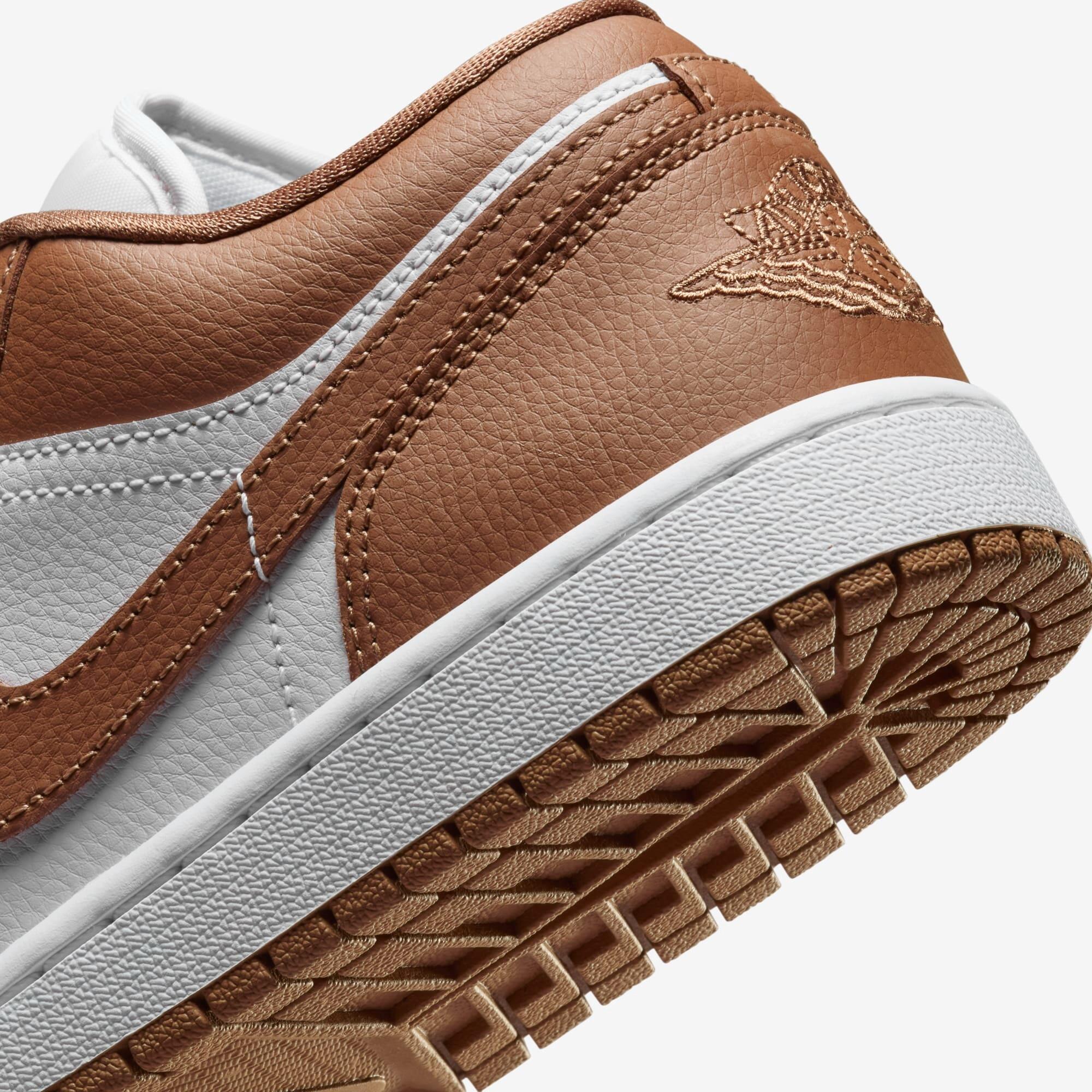 Tênis Nike Air Jordan 1 Low - Marrom