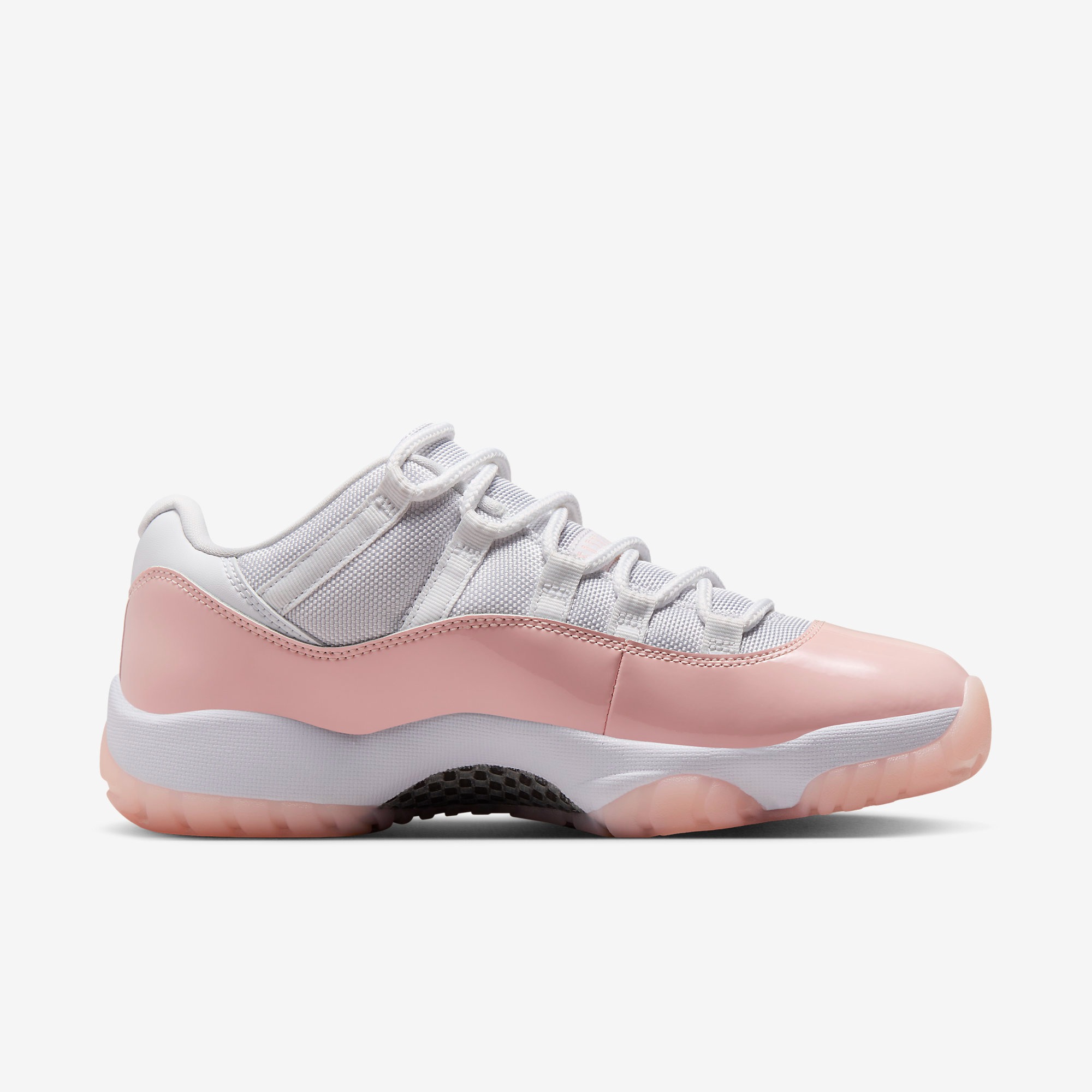 Jordan Da Rosa Tênis Air Jordan 11 Low Legend Pink - Branco e Rosa