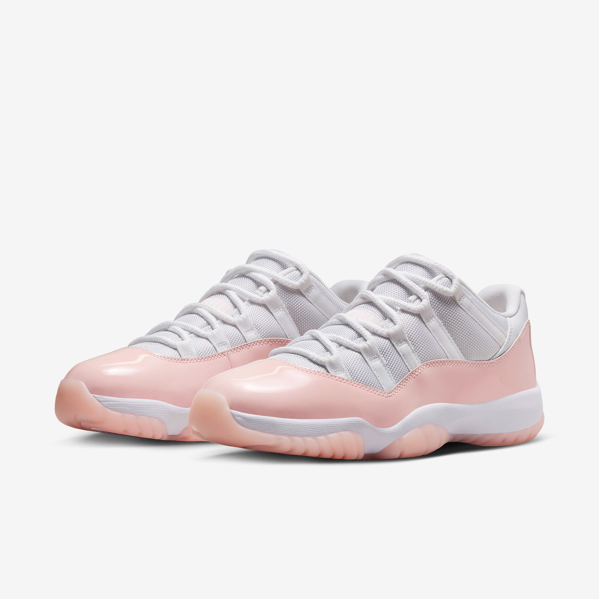 Jordan Da Rosa Tênis Air Jordan 11 Low Legend Pink - Branco e Rosa
