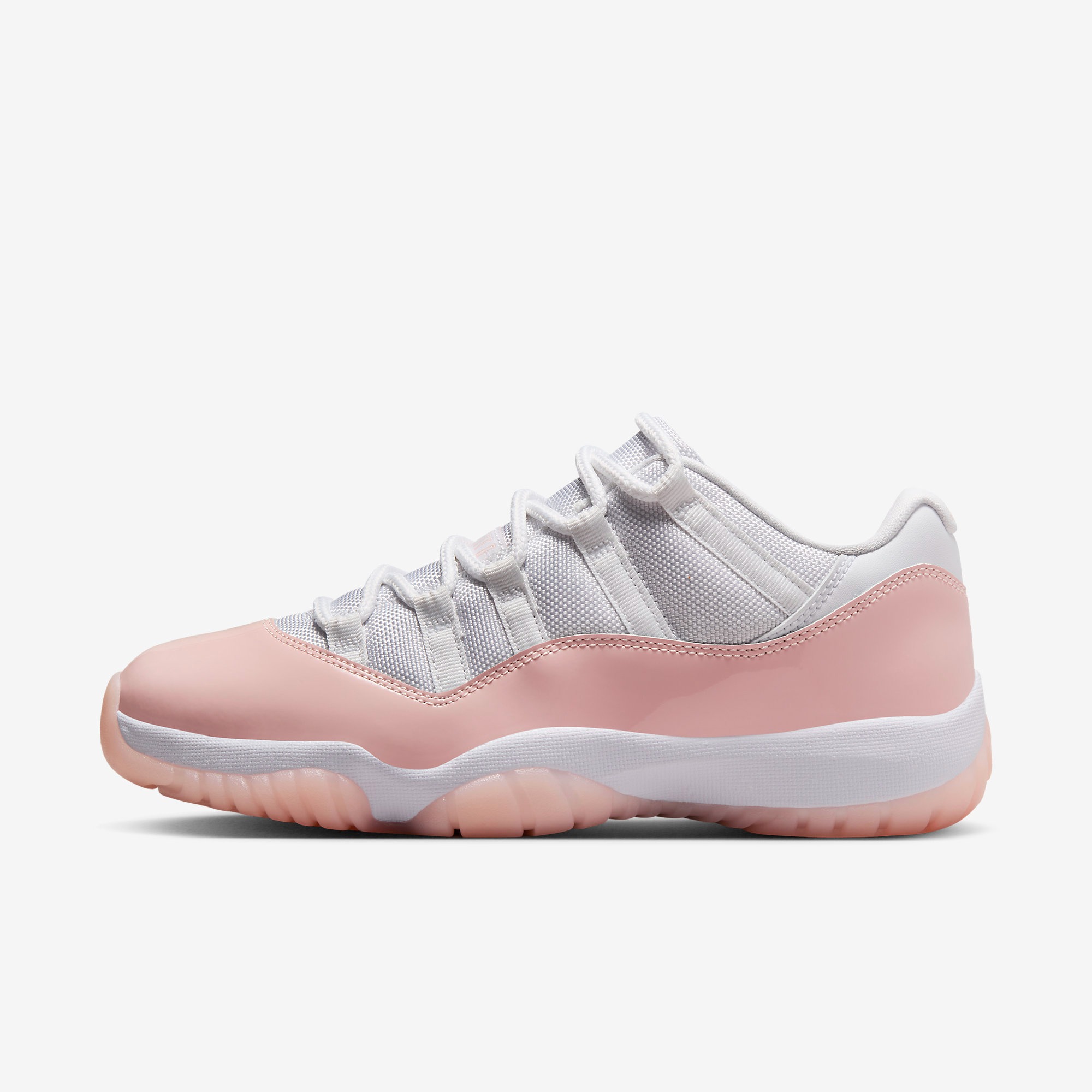 Jordan Da Rosa Tênis Air Jordan 11 Low Legend Pink - Branco e Rosa
